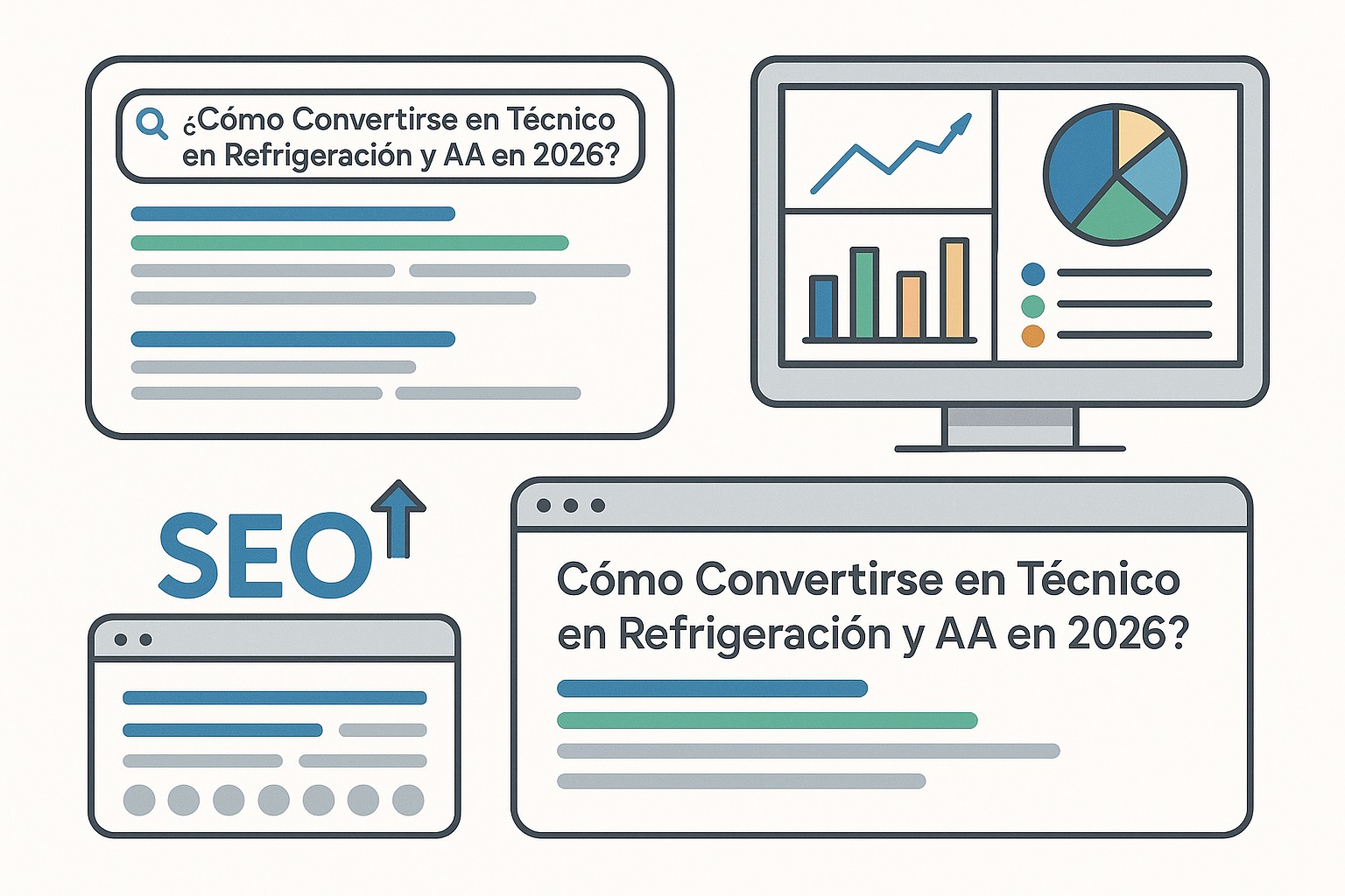 Diagrama sobre como ser tecnico refrigeracion 2026