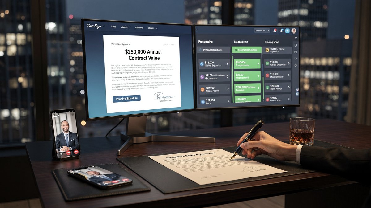 Closer de ventas profesional en sesión de cierre high-ticket