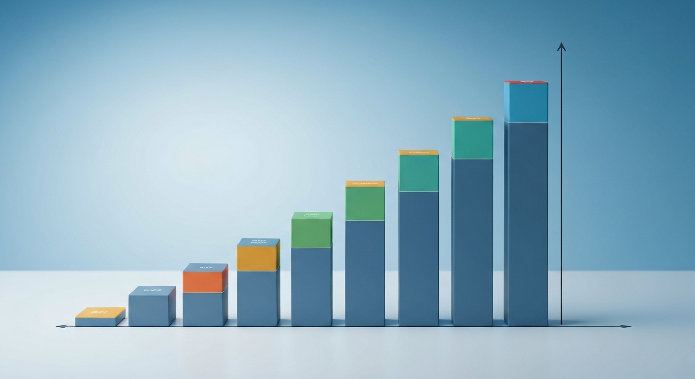 Bar graphs showing improved talent evaluation leading to optimized and fair hiring processes.