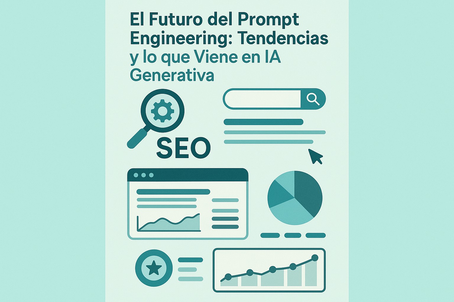 Infografía: conceptos clave de El Futuro del Prompt Engineering: Tendencias y lo que Viene en IA Generativa