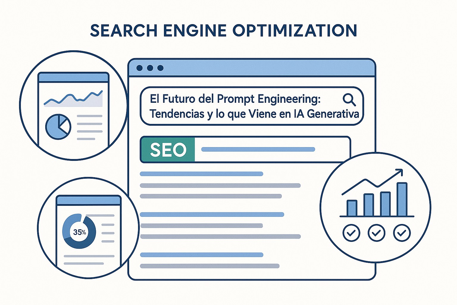 Representación visual de la orquestación de agentes de IA y flujos de trabajo de prompts complejos.