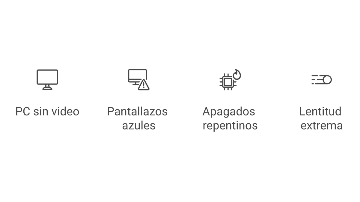 Infografía Guía de Resolución de Fallas Comunes en PC 2026