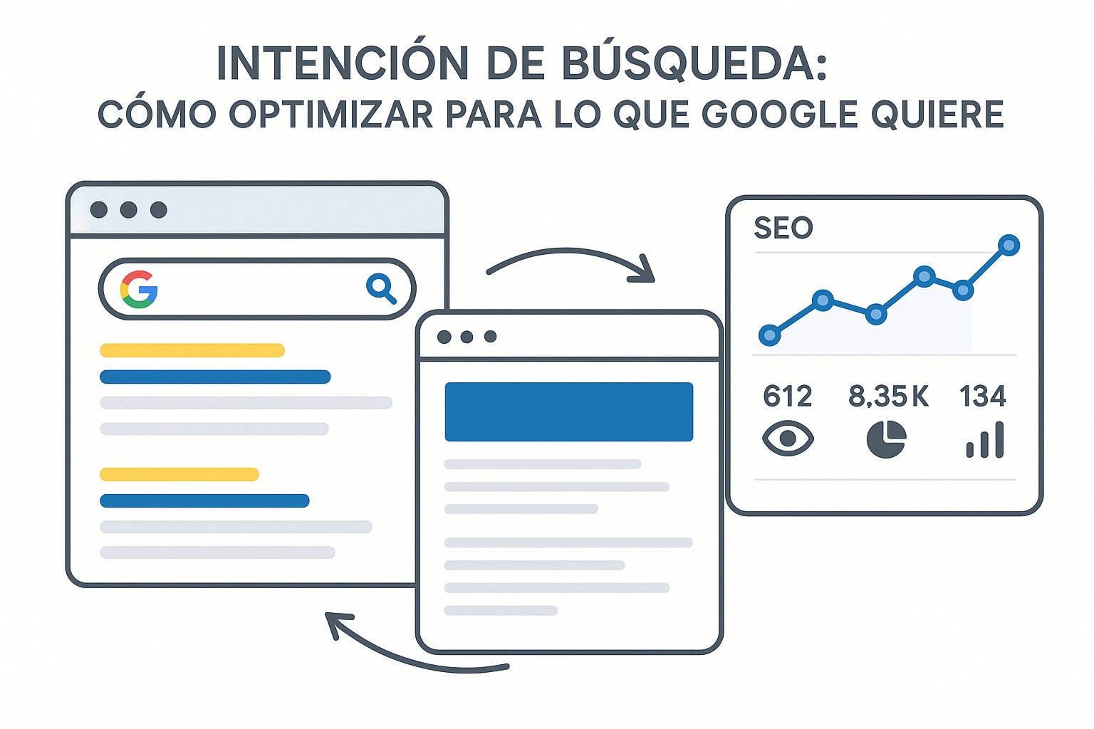 Diagrama sobre intencion busqueda guia
