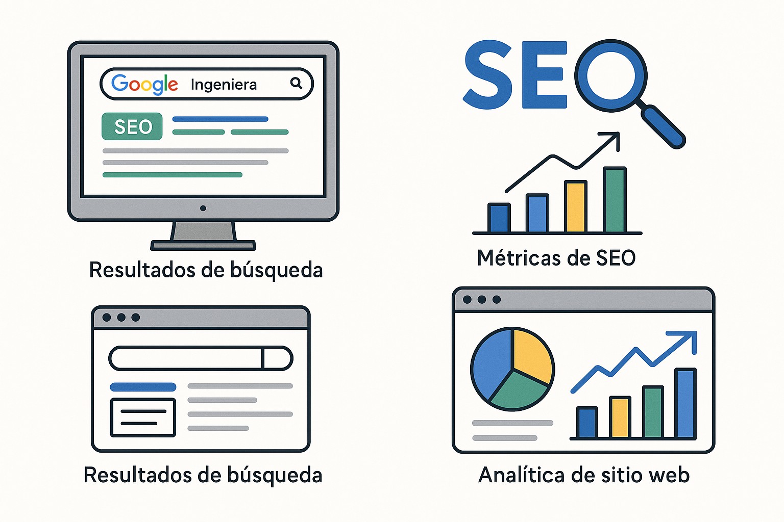 Ilustración de un desarrollador utilizando IA para depurar y refactorizar código de manera eficiente