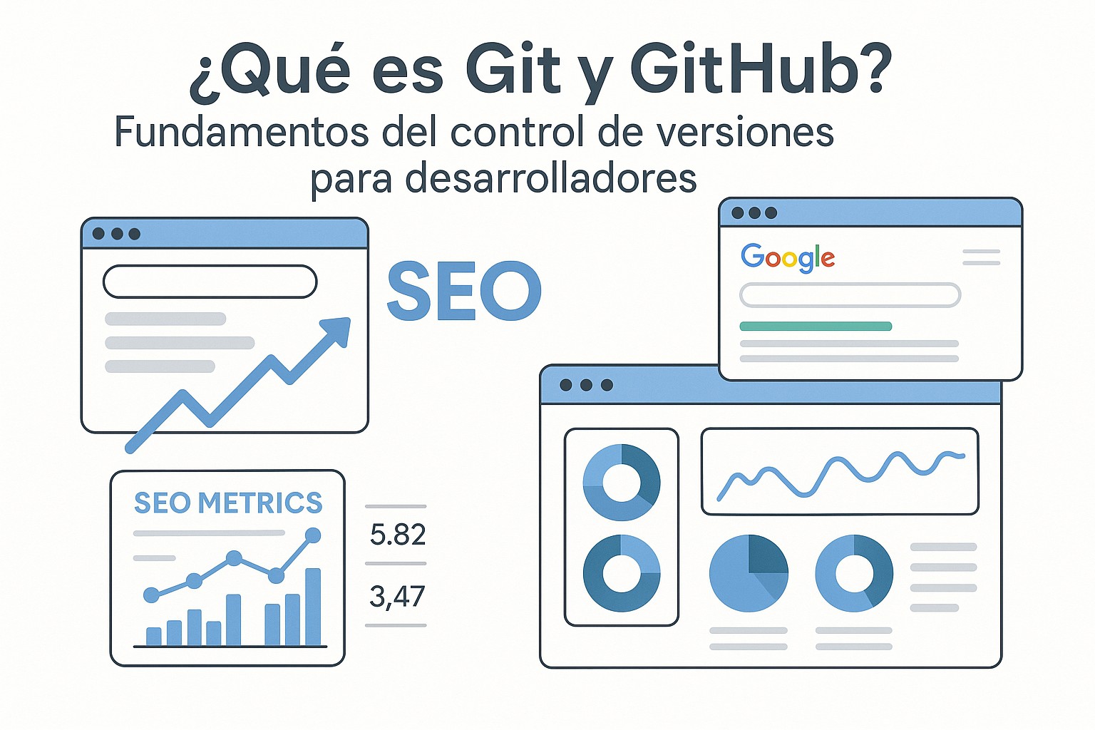 Diagrama sobre que es git github version control