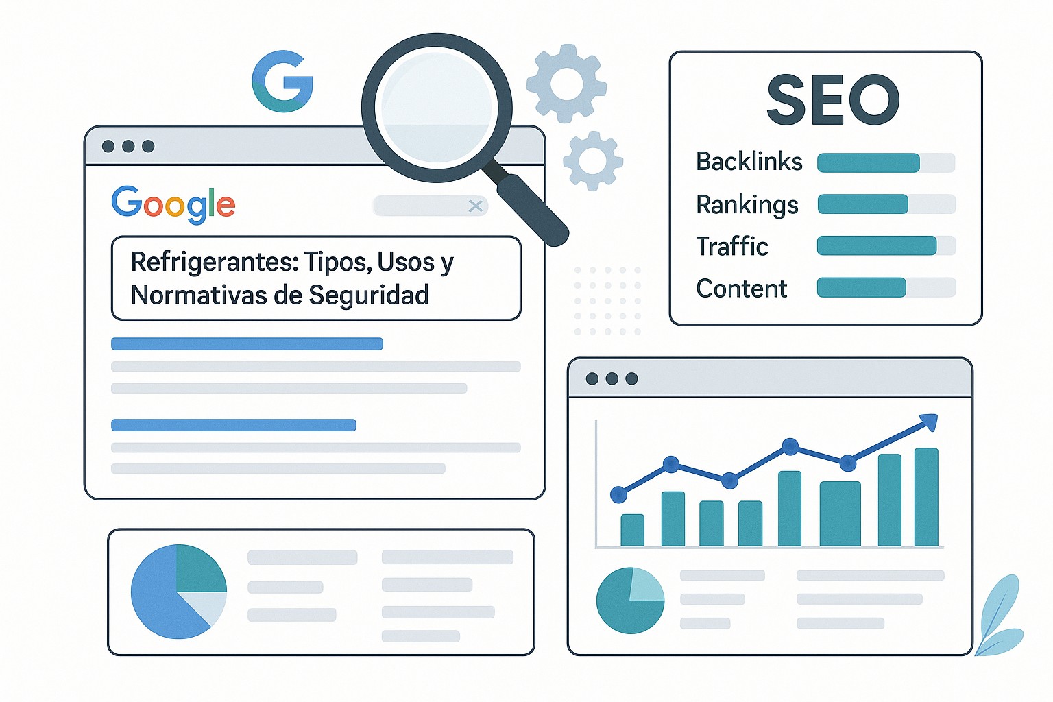 Diagrama sobre refrigerantes tipos usos seguridad