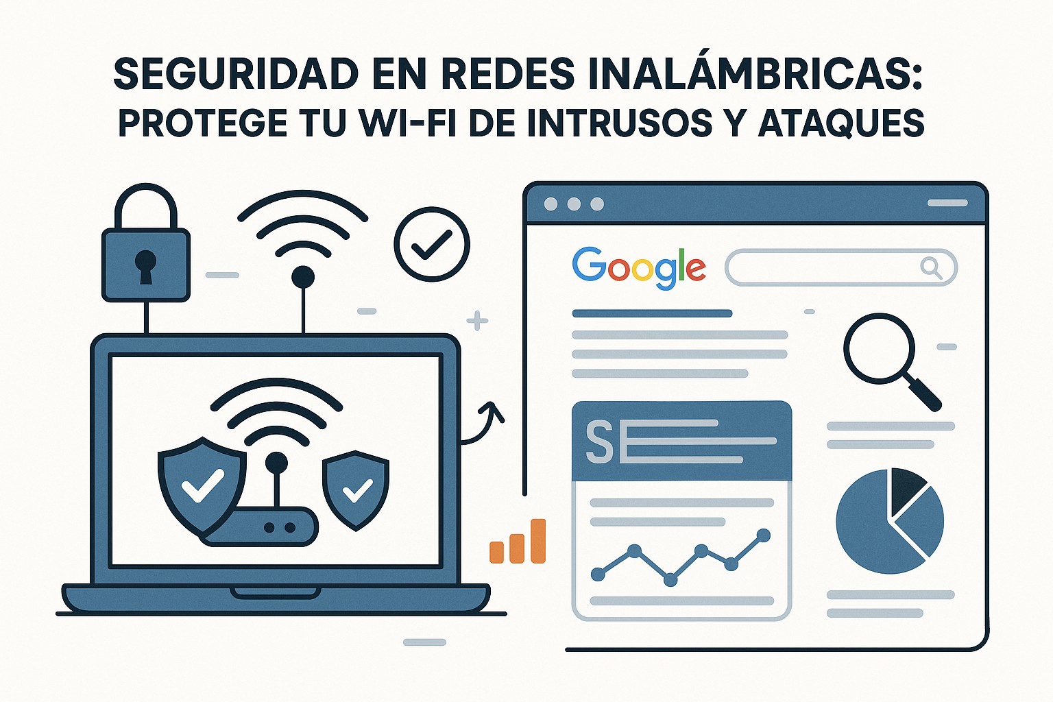 Diagrama de red segmentada con red principal y red de invitados separadas por un firewall