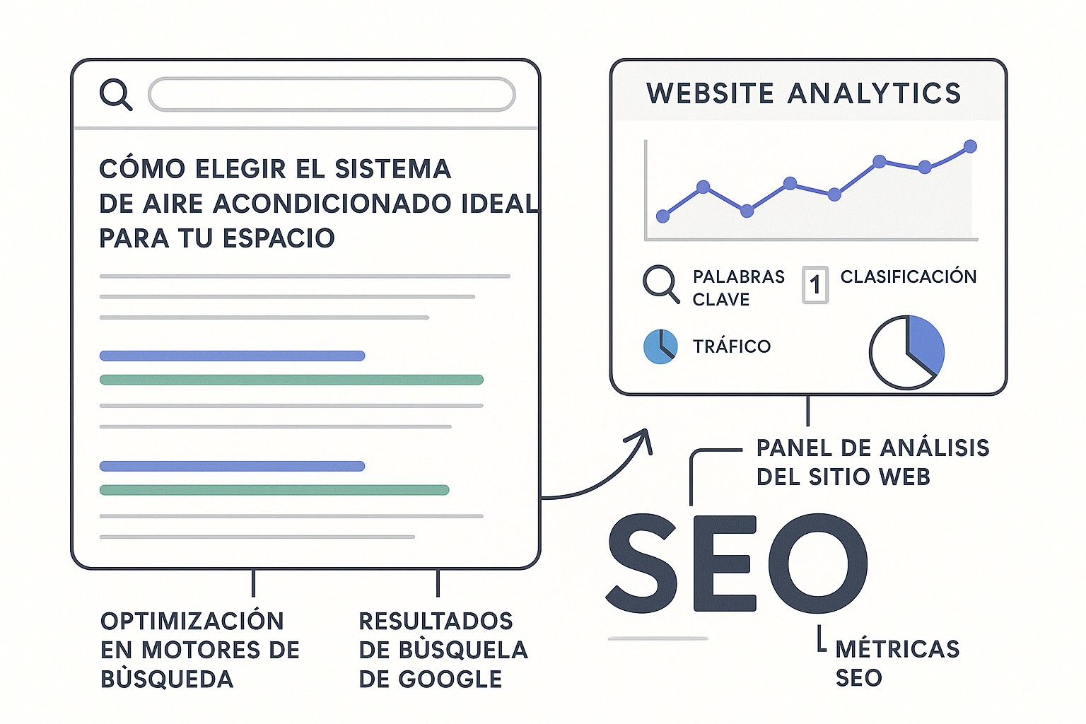 Ilustración sobre seleccion sistema aire acondicionado