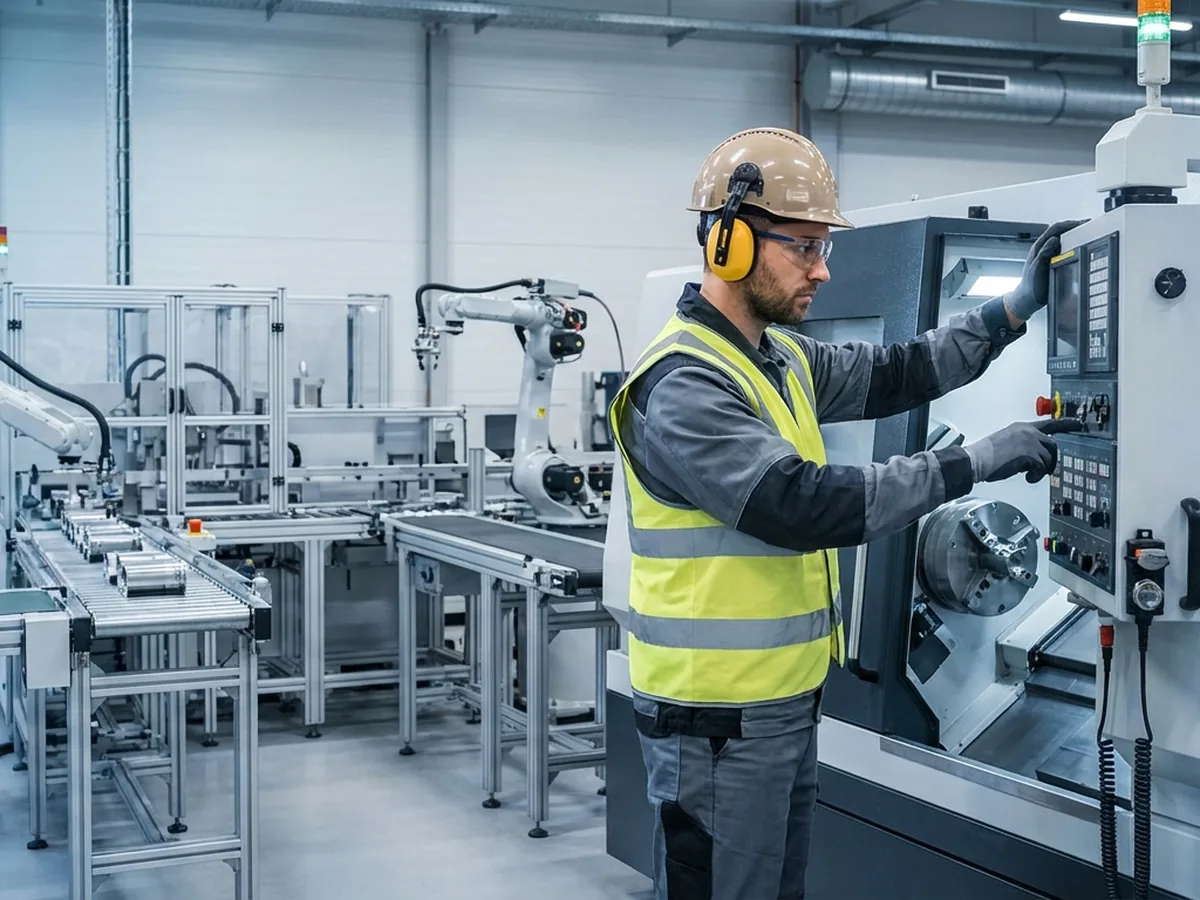 Operador de m&aacute;quina industrial en Chile